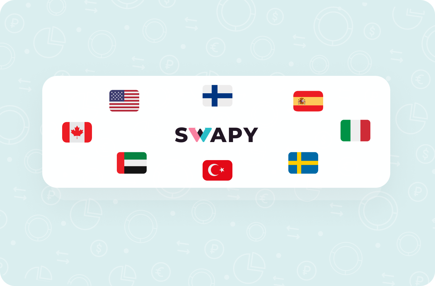 В КАКИЕ СТРАНЫ МОЖНО ОТПРАВИТЬ ДЕНЬГИ ЧЕРЕЗ СЕРВИС SWAPY? 
